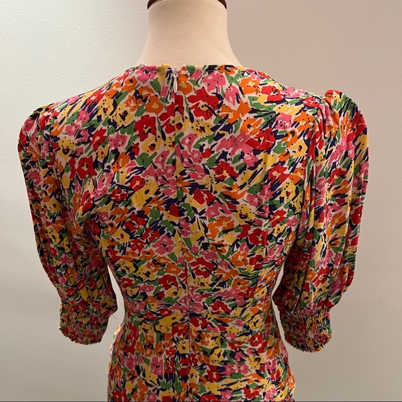 RIXO x Target Puff Sleeve Floral Dress - Picture 8 of 11